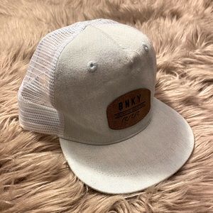 Binky Bros infant hat (4-12mo) light blue/white SnapBack.